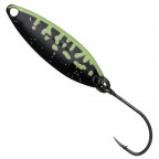 Блесна-колебалка DAM Effzett Area-Pro Trout Spoon 2.1гр 2.5см (chartreuse/black)