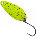 Блесна-колебалка DAM Effzett Area-Pro Trout Spoon 2.5гр 3.15см (yellow/black flake)