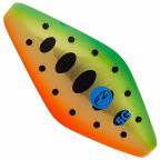 Блесна-колебалка DAM Effzett Pro Trout Inline Spoon 6,5гр 4,9см (green/orange smolt UV)