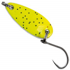 Блесна-колебалка Nomura Akira Trout 2,0гр. Fluo Yellow Black Glitter