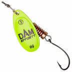 Блесна-вертушка DAM Effzett Natural With Single Hook 4гр (yellow)