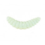 Силикон Nomura Honey Worm (съедобный) 20мм 0,35гр. цвет-032 (glowing ghost) 12шт